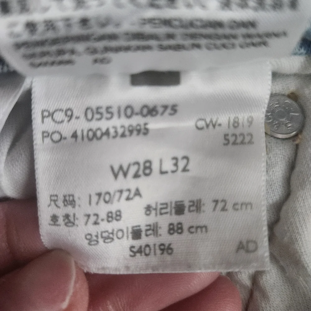 Gorgeous Light Wash Levi's Straight W28 L32